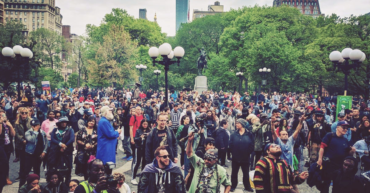 Thousands Around the World Marched this Weekend in Protest of Marijuana Prohibition